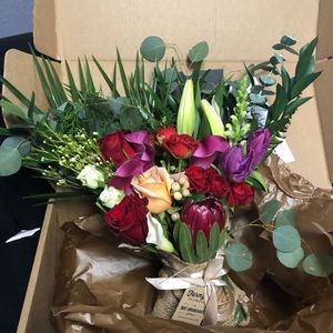 Thank you sister for the flowers